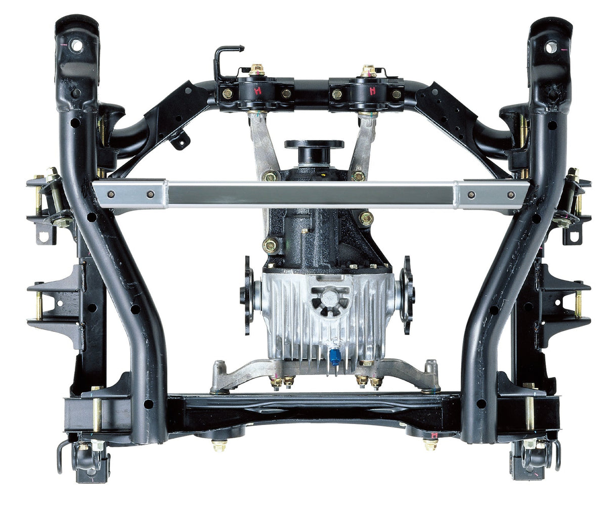 Spoon Sports Rear Lower Cross Beam Bar - Engine Bay