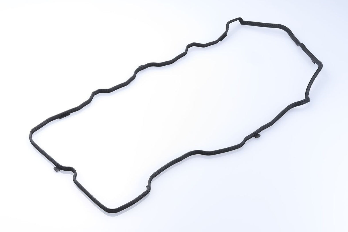 Spoon Sports Yellow Valve Cover - Engine Bay