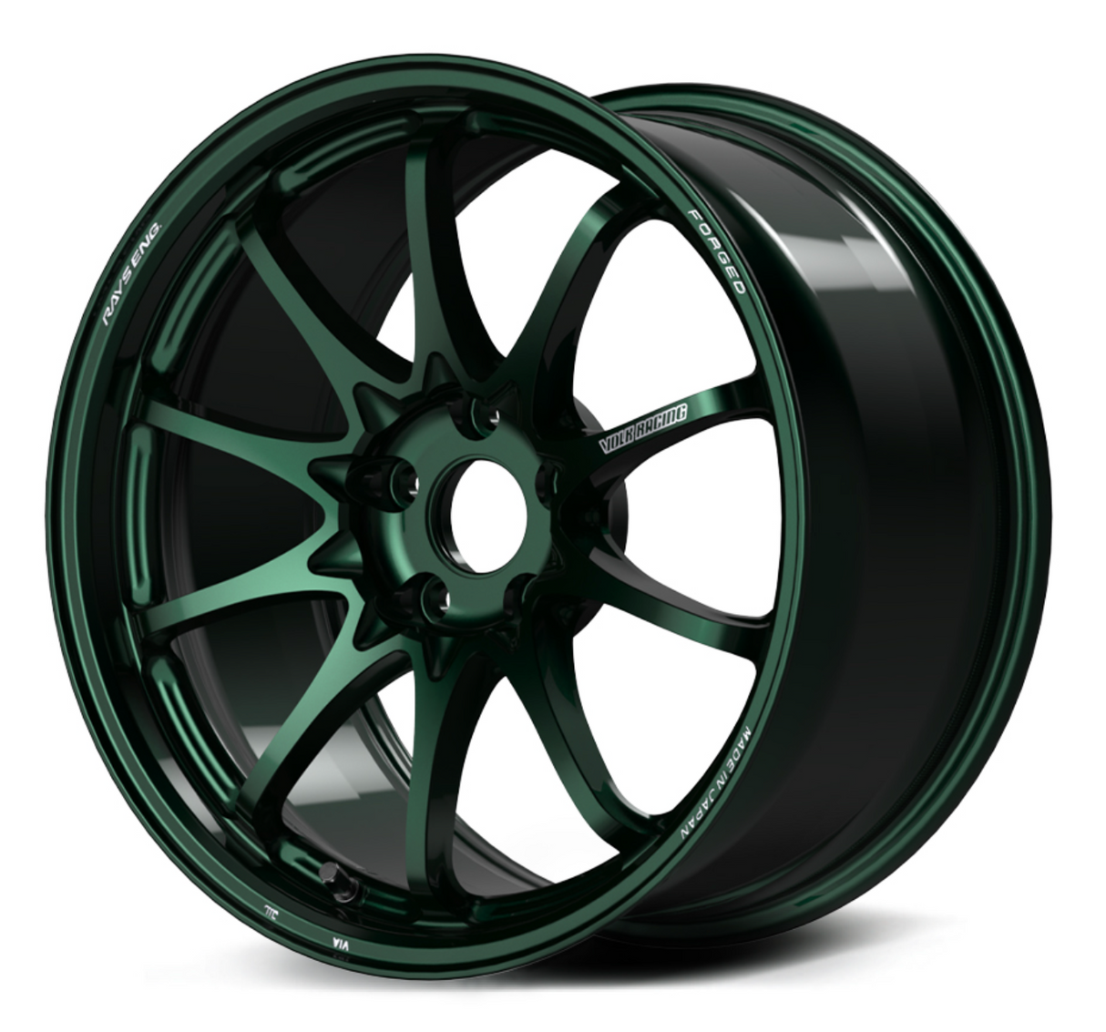 Volk Racing CE28N-Plus - 18’’ Preorder - 18x9.5j + 38 5x120 (face 3) / Racing Green (IG) - Wheels