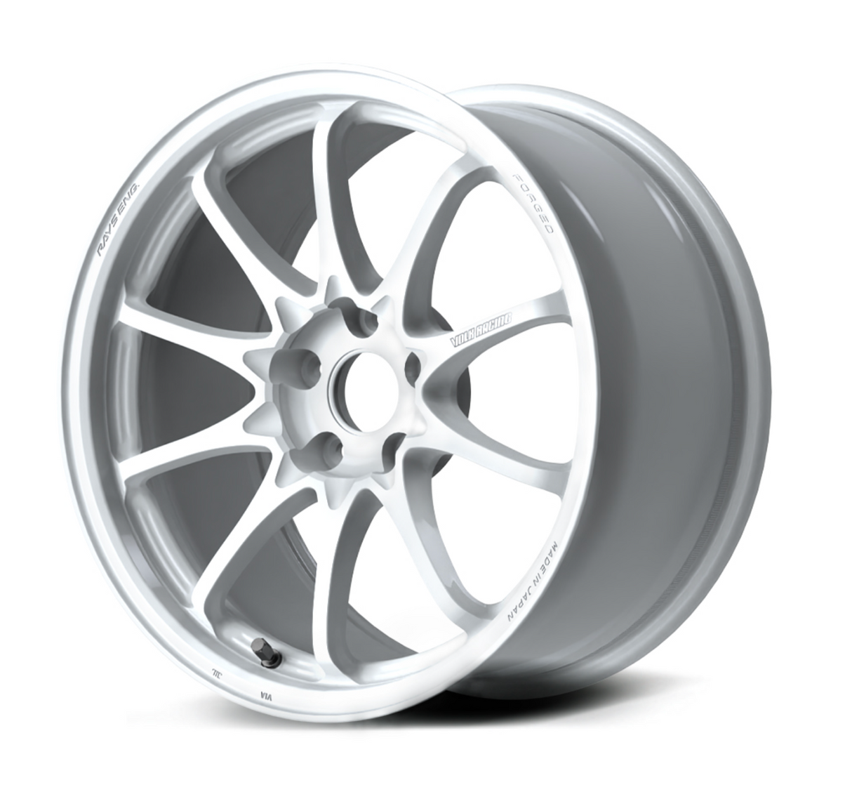 Volk Racing CE28N-Plus - 18’’ Preorder - 18x9.5j + 38 5x120 (face 3) / Dash White (DW) - Wheels
