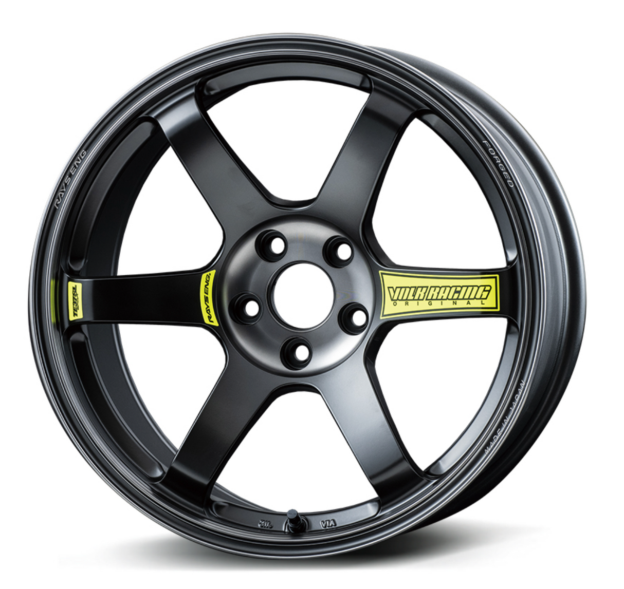 Volk Racing TE37 Saga SL M-spec - 18’’ Preorder - 18x9.5j + 38 5x120 (face 4) / Pressed Black - Wheels