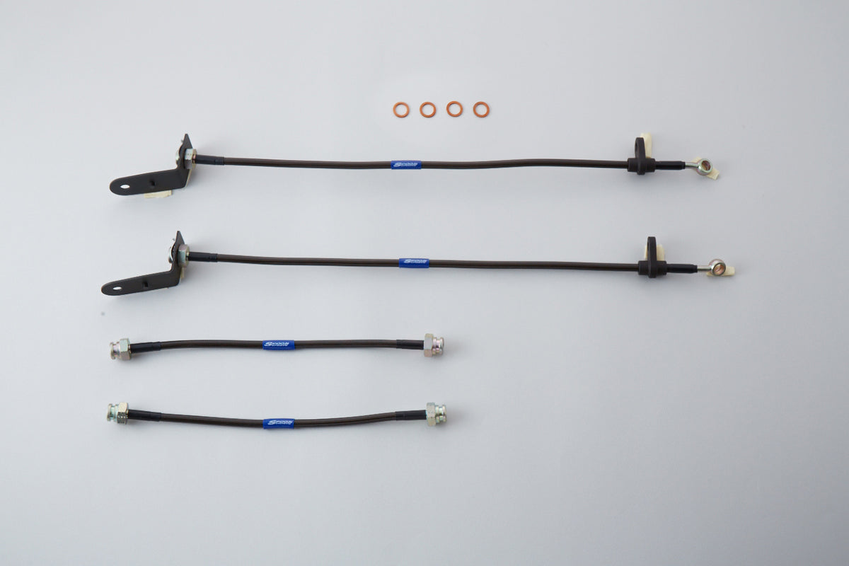 Spoon Sports Braided Brake Hose Set - Honda Civic Type R FD2 - Garage IMMI Garage IMMI
