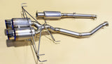 M&M Honda Super Titanium Exhaust Type 02B76 Model