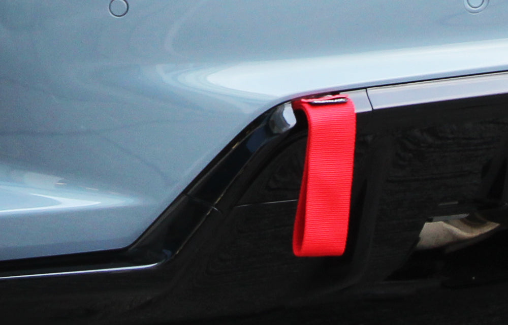 M&M Honda FL5 Tow Hook Strap (RED) (REAR)