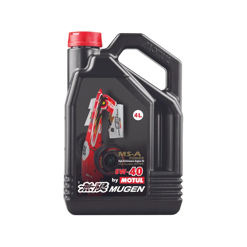 Mugen by Motul MS-A Power 5w40 - All Honda Vehicles Garage IMMI