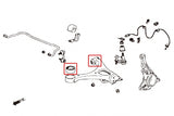 Hardrace Front Lower Arm Bushing (Hardened Rubber) - Honda Civic Type R FD2 - Garage IMMI Garage IMMI