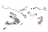 Hardrace Rear Knuckle Axel Bushing (Pillow Ball) - Honda Civic Type R FD2 Garage IMMI