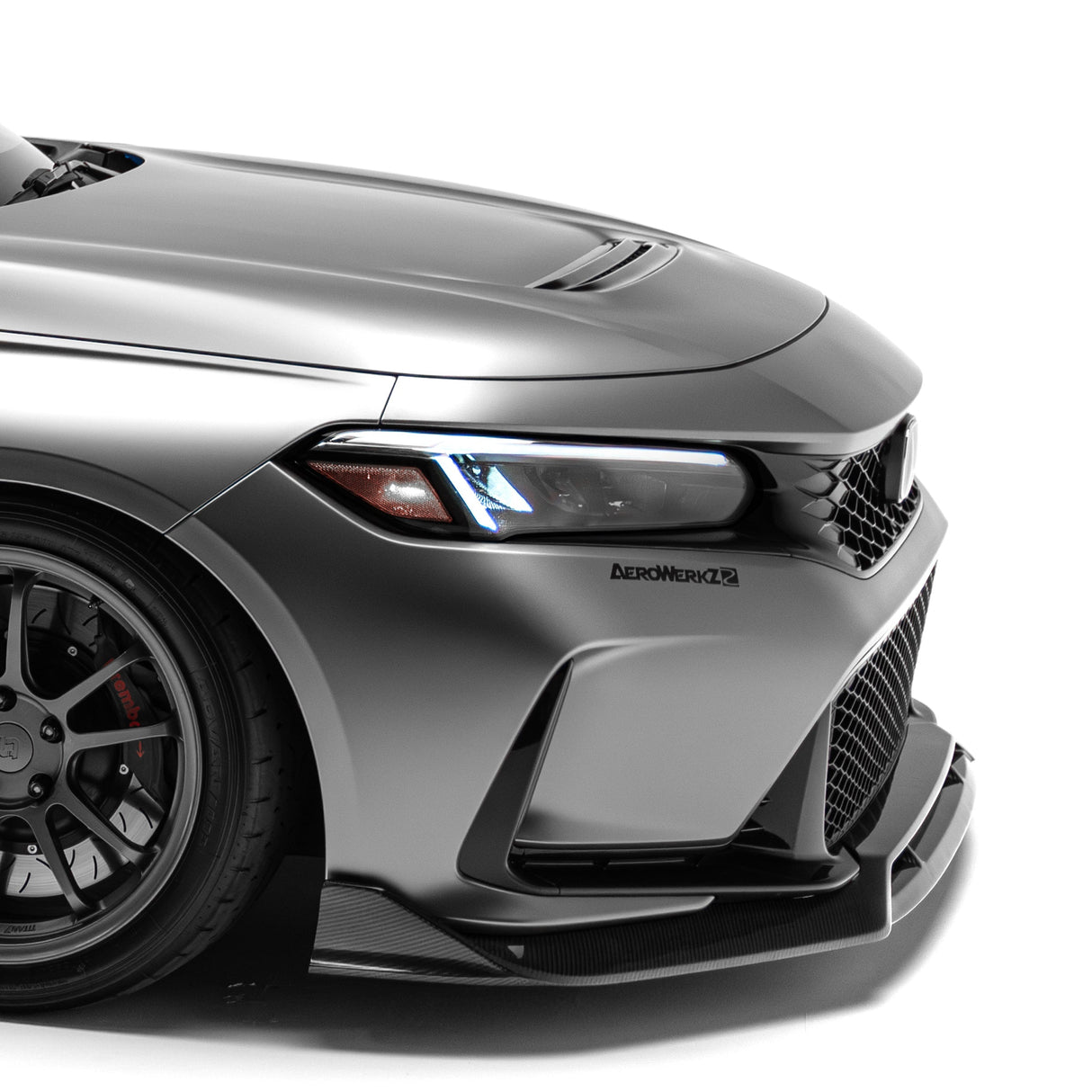 ADRO Inc Carbon Fiber Front Lip - Aero Garage IMMI