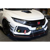 APR Performance Front Bumper Canards (Carbon) - Honda Civic Type R FK8 - Garage IMMI  Garage IMMI