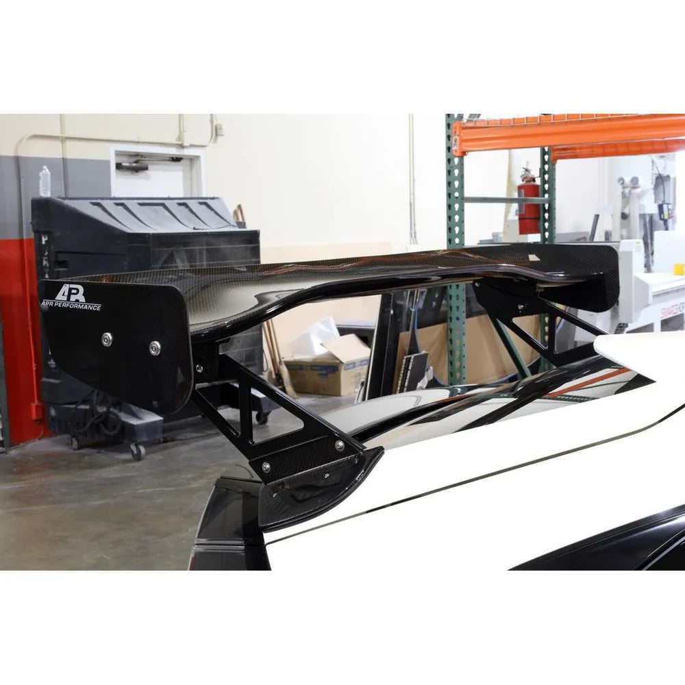 APR Performance GTC-300 Adjustable Wing (Carbon) - Honda Civic Type R FK8 - Garage IMMI  Garage IMMI