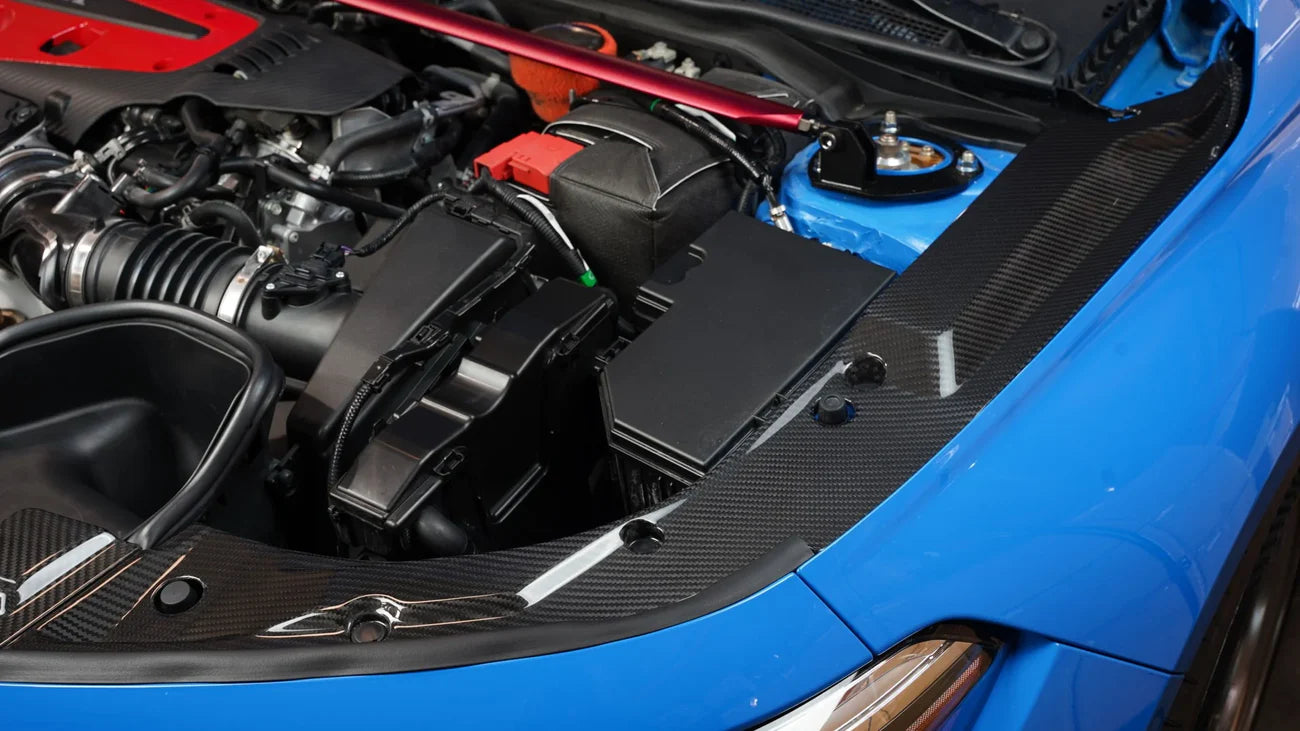 APR Performance Radiator Cooling Plates (Carbon) - Honda Civic Type R FL5 - Garage IMMI 