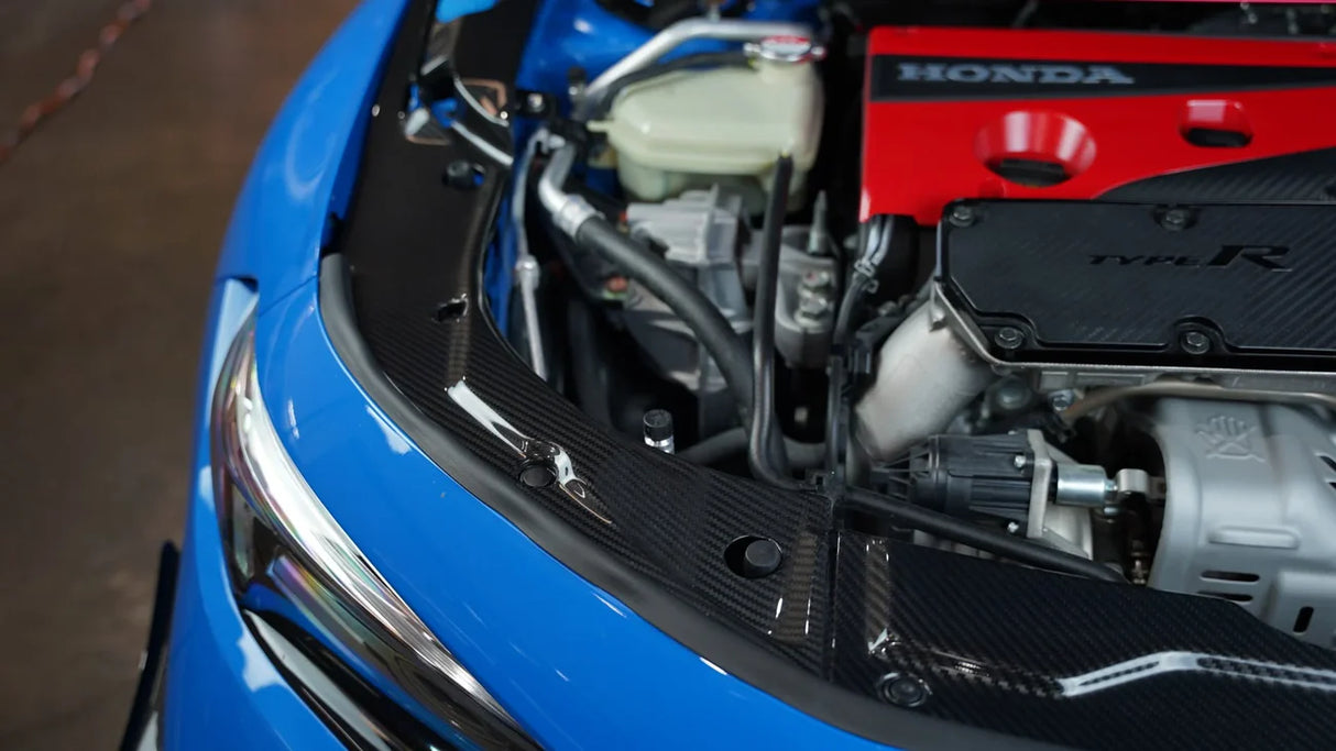 APR Performance Radiator Cooling Plates (Carbon) - Honda Civic Type R FL5 - Garage IMMI  Garage IMMI