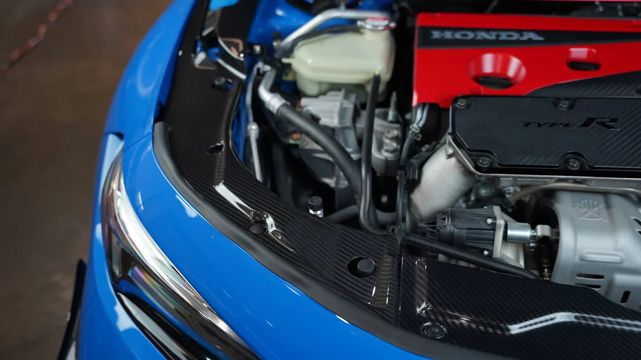 APR Performance Radiator Cooling Plates (Carbon) - Honda Civic Type R FL5 - Garage IMMI 