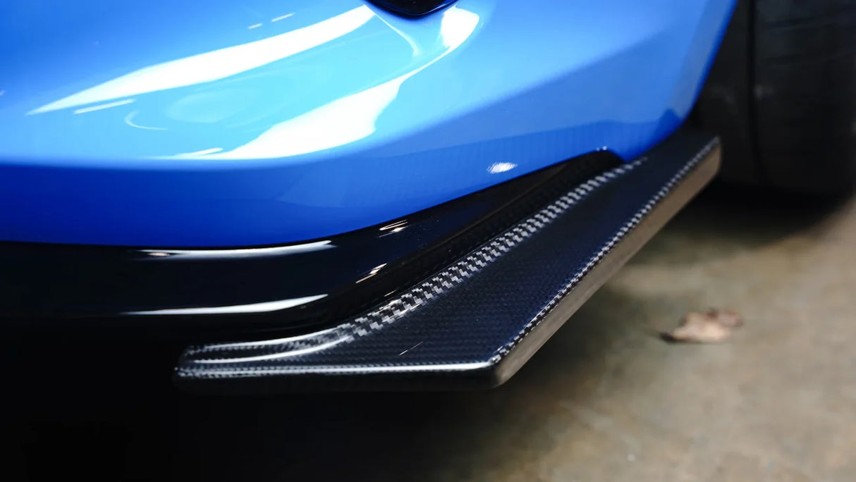 APR Performance Rear Bumper Skirts (Carbon) - Honda Civic Type R FL5