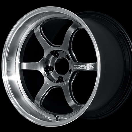 Advan Racing R6 - 18’’ Preorder - 18x9j + 50 M 5x120 / Machining & Hyper Platinum Black (MPB) - Wheels Garage IMMI