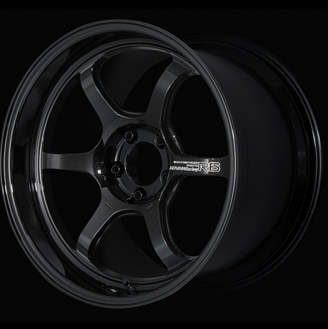 Advan Racing R6 - 18’’ Preorder - 18x9j + 50 M 5x120 / Racing Titanium Black (TBK) - Wheels Garage IMMI