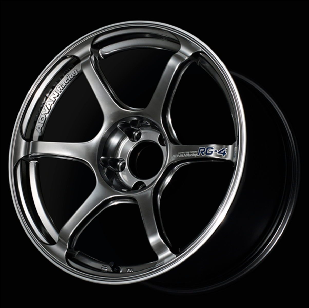 Advan Racing RG-4 - 18’’ Preorder - 18x9j + 53 5x120 (GTR concave) / Racing Hyper Black & Ring (HBR) - Wheels Garage IMMI