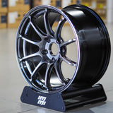 Advan Racing RSIII - 18’’ & 19’’ Preorder - 18x9j + 53 5x120 (GTR concave) / Racing Hyper Black & Ring (HBR) - Wheels Garage IMMI