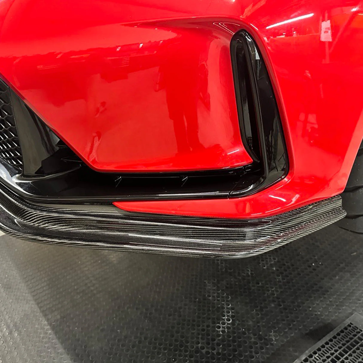 Garage Unique Front Lip - Carbon Fibre