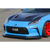 CLEiB Front Lip Spoiler (CFRP) GR86 / BRZ (ZN8 / ZD8) Aero light blue sports car black Garage IMMI