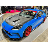 CLEiB Front Lip Spoiler (FRP) GR86 / BRZ (ZN8 / ZD8) Aero vibrant blue sports car carbon Garage IMMI