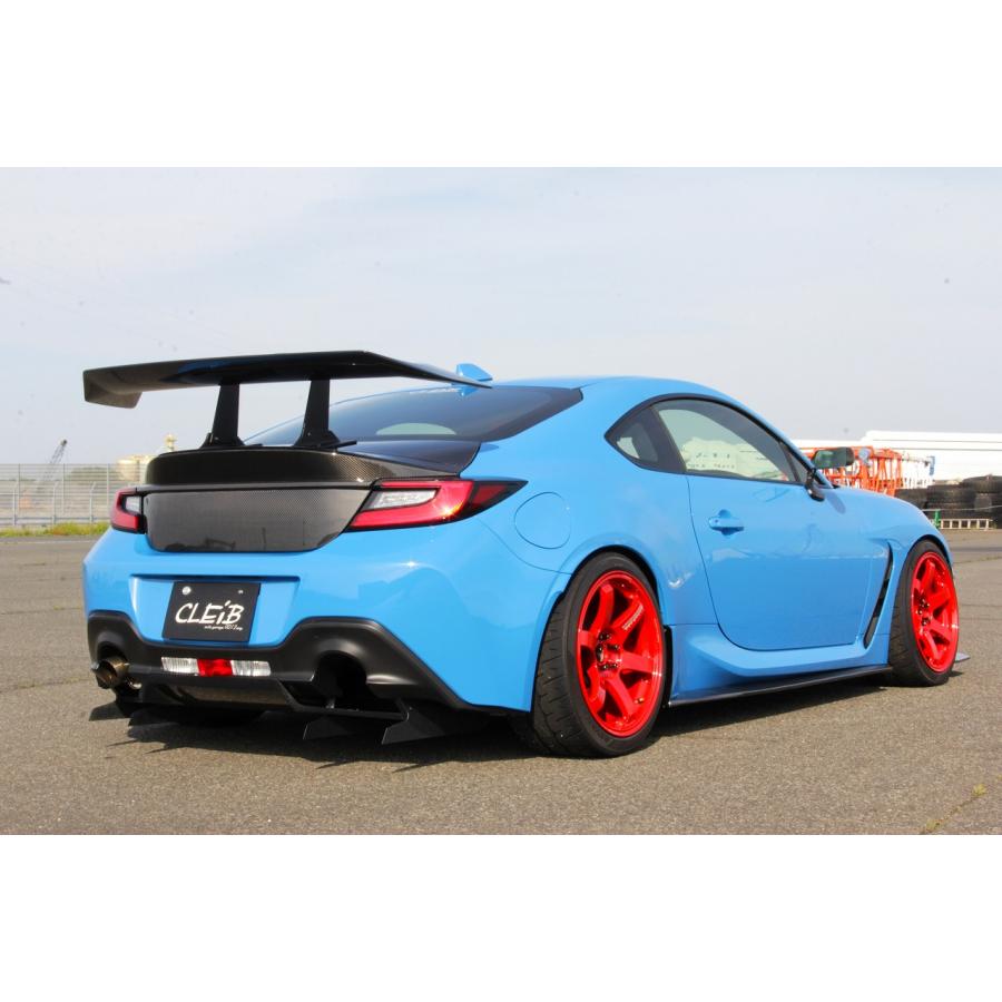 CLEiB Rear Diffuser GR86 / BRZ (ZN8 / ZD8) Aero light blue sports car prominent Garage IMMI