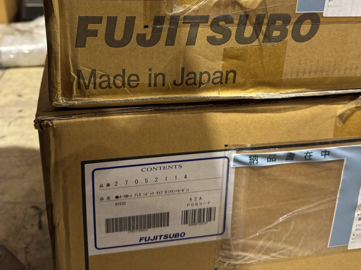 Fujitsubo A-RM + c – Full Titanium – Catback exhaust (K20C) - Exhaust Garage IMMI