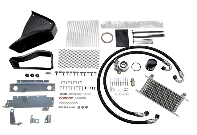 HKS Oil Cooler Kit Black - Honda Civic Type R FL5 - Garage IMMI  Garage IMMI