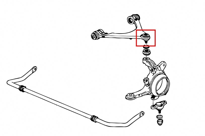 Hardrace Front/Rear Upper Arm Ball Joint - Suspension Garage IMMI
