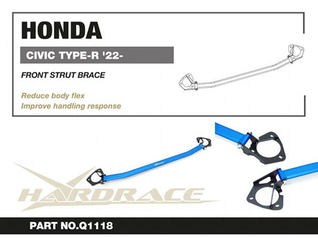 Hardrace Front Strut Brace - Honda Civic Type R FL5 - Garage IMMI  Garage IMMI