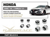 Hardrace Rear Toe Arm Bushing (Hardened Rubber) - Honda Civic Type R FK8/FL5 - Garage IMMI  Garage IMMI