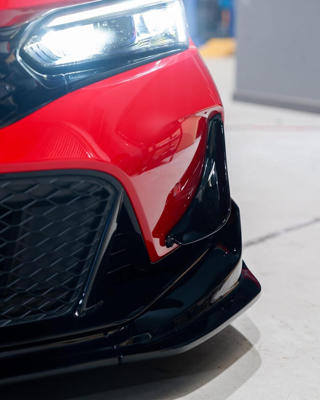 M&M Honda Front Lip - FRP (Painted or Unpainted) - Honda Civic Type R FL5 - Garage IMMI  Garage IMMI