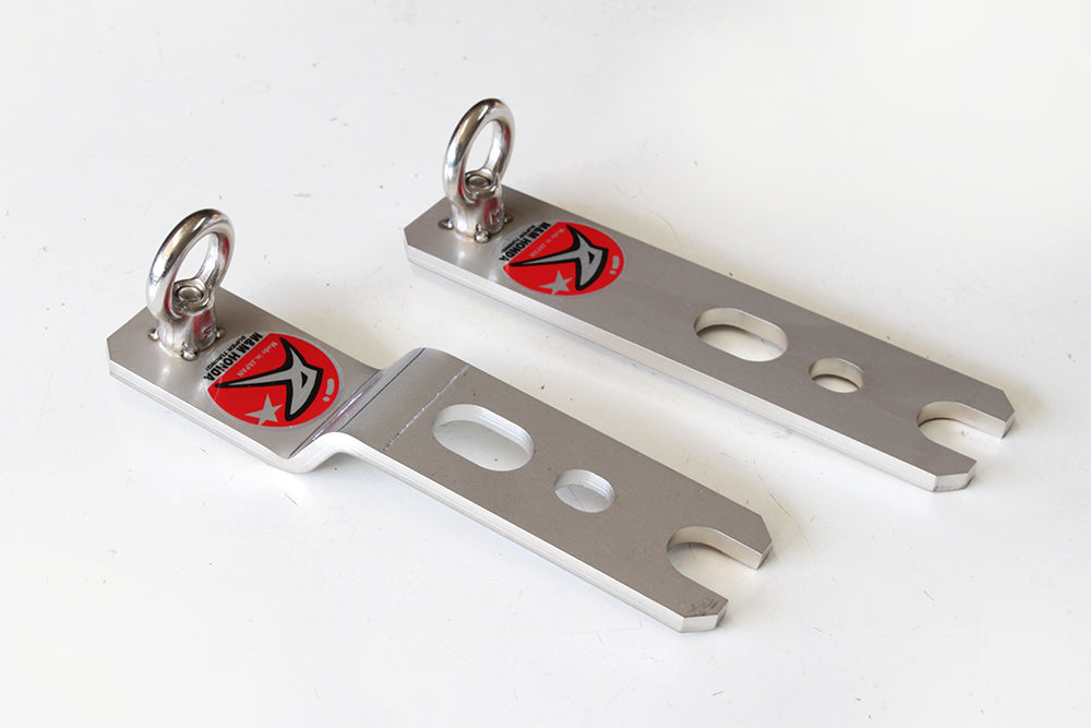 M&M Honda Stainless 4-Point Seat Belt Bracket - Honda Civic Type R FL5 - Garage IMMI  Garage IMMI