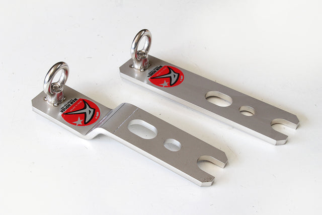 M&M Honda Stainless 4-Point Seat Belt Bracket - Honda Civic Type R FL5 - Garage IMMI 