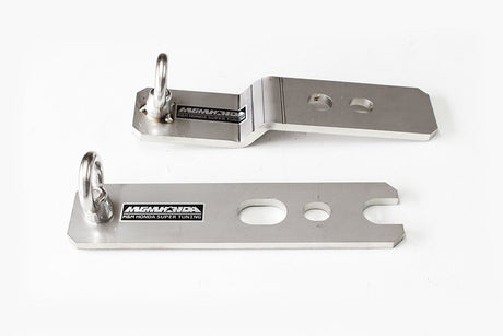 M&M Honda Stainless 4-Point Seat Belt Bracket - Honda Civic Type R FL5 - Garage IMMI  Garage IMMI