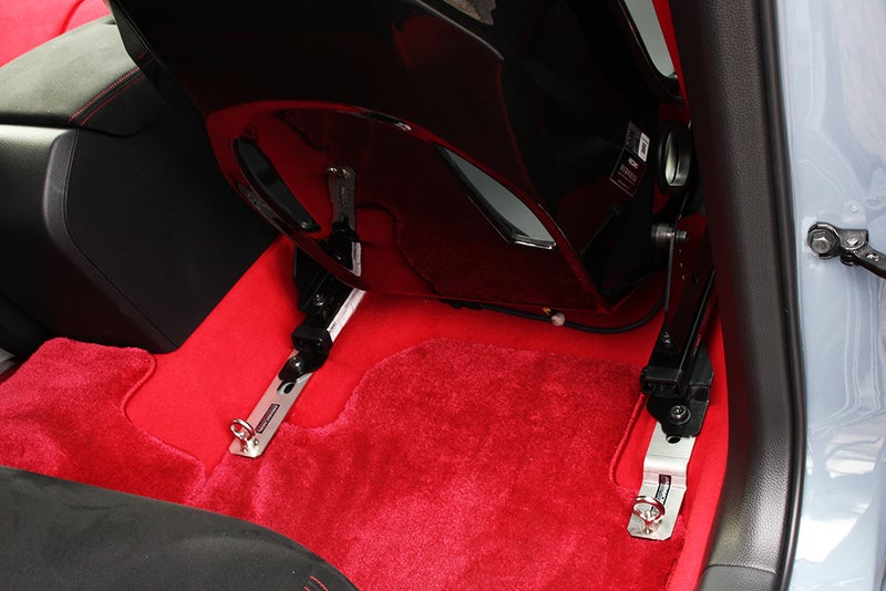 M&M Honda Stainless 4-Point Seat Belt Bracket - Honda Civic Type R FL5 - Garage IMMI  Garage IMMI
