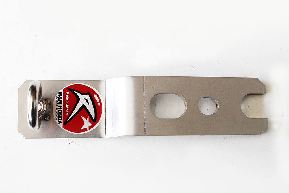 M&M Honda Stainless 4-Point Seat Belt Bracket - Honda Civic Type R FL5 - Garage IMMI  Garage IMMI