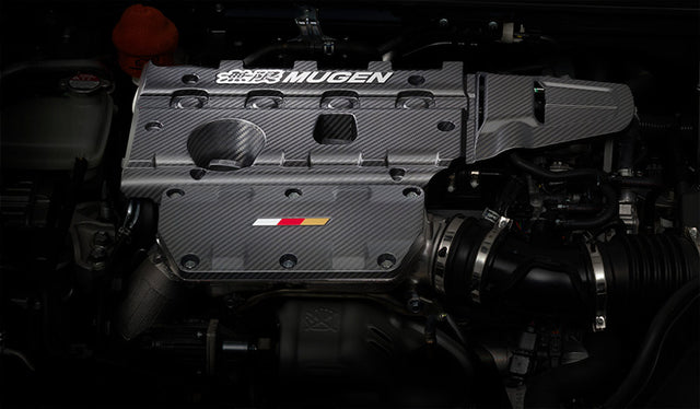 Mugen Carbon Engine & Chamber Cover - Honda Civic Type R FK8, FL5 - Garage IMMI 