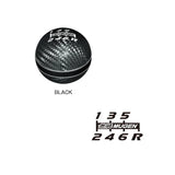Mugen Carbon Shift Knob (Black & Red) - Black - Interior Garage IMMI