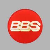 Mugen FR10 Centre Caps (BBS) - BBS (Red & Gold) - Wheel Accessories Garage IMMI
