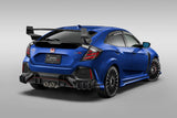 Mugen Rear Under Spoiler (Pre facelift) - Blue - Aero Garage IMMI