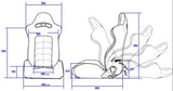 Mugen Semi Bucket Seat MX-B - Interior Garage IMMI