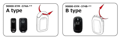 Mugen Smart Key Case (A) - Honda Civic Type R FK8, Prelude BF1 - Garage IMMI  Garage IMMI