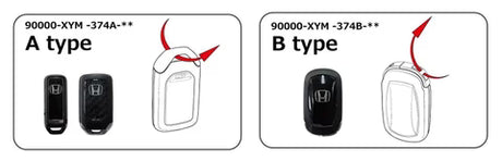 Mugen Smart Key Case (A) - Honda Civic Type R FK8, Prelude BF1 - Garage IMMI  Garage IMMI