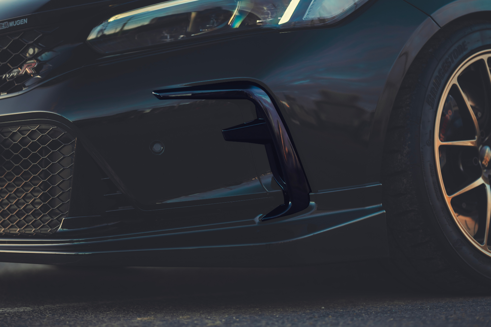 Mugen Bumper Garnish (GROUP A) - Honda Civic Type R FL5