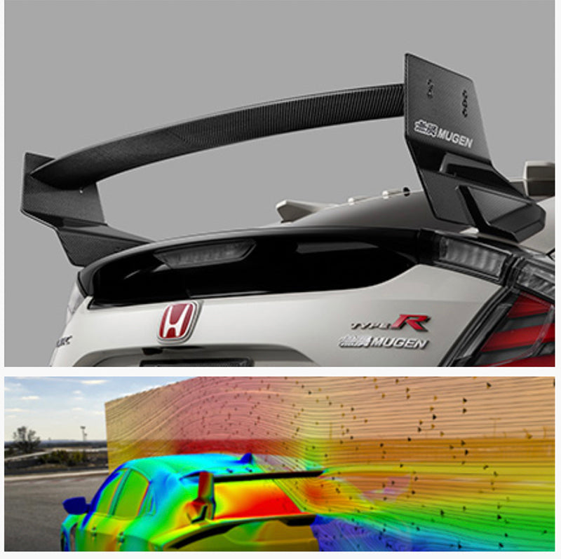 Mugen Wing Spoiler (GFRP & Carbon Fibre)