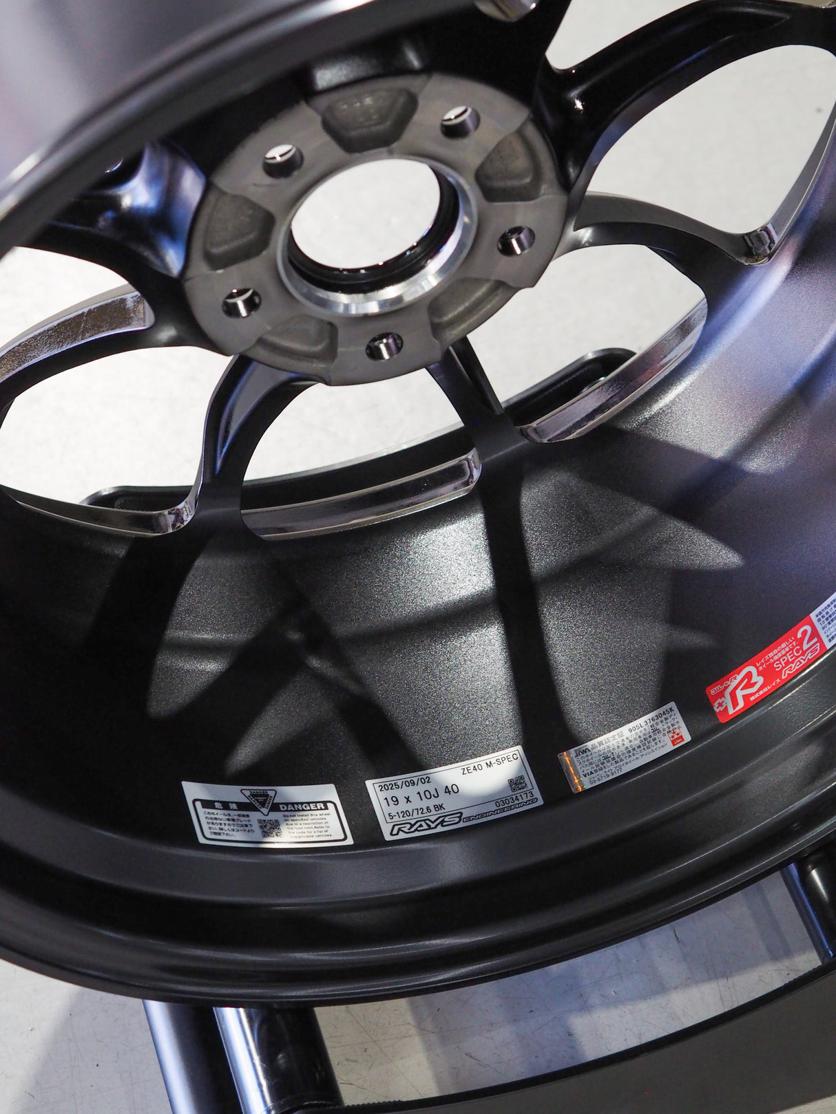 Volk Racing ZE40 M-Spec - 19x10 +40 5/120 - Honda Civic Type R FK8/FL5 - In Stock (Batch #1)