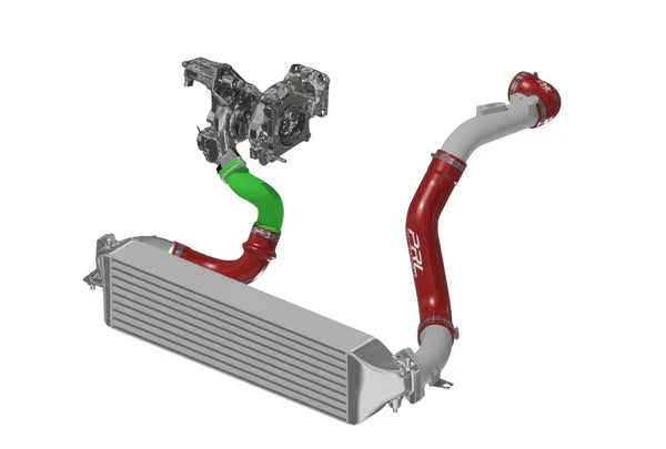 PRL Motorsports Intercooler Charge Pipe Upgrade Kit - Engine Bay