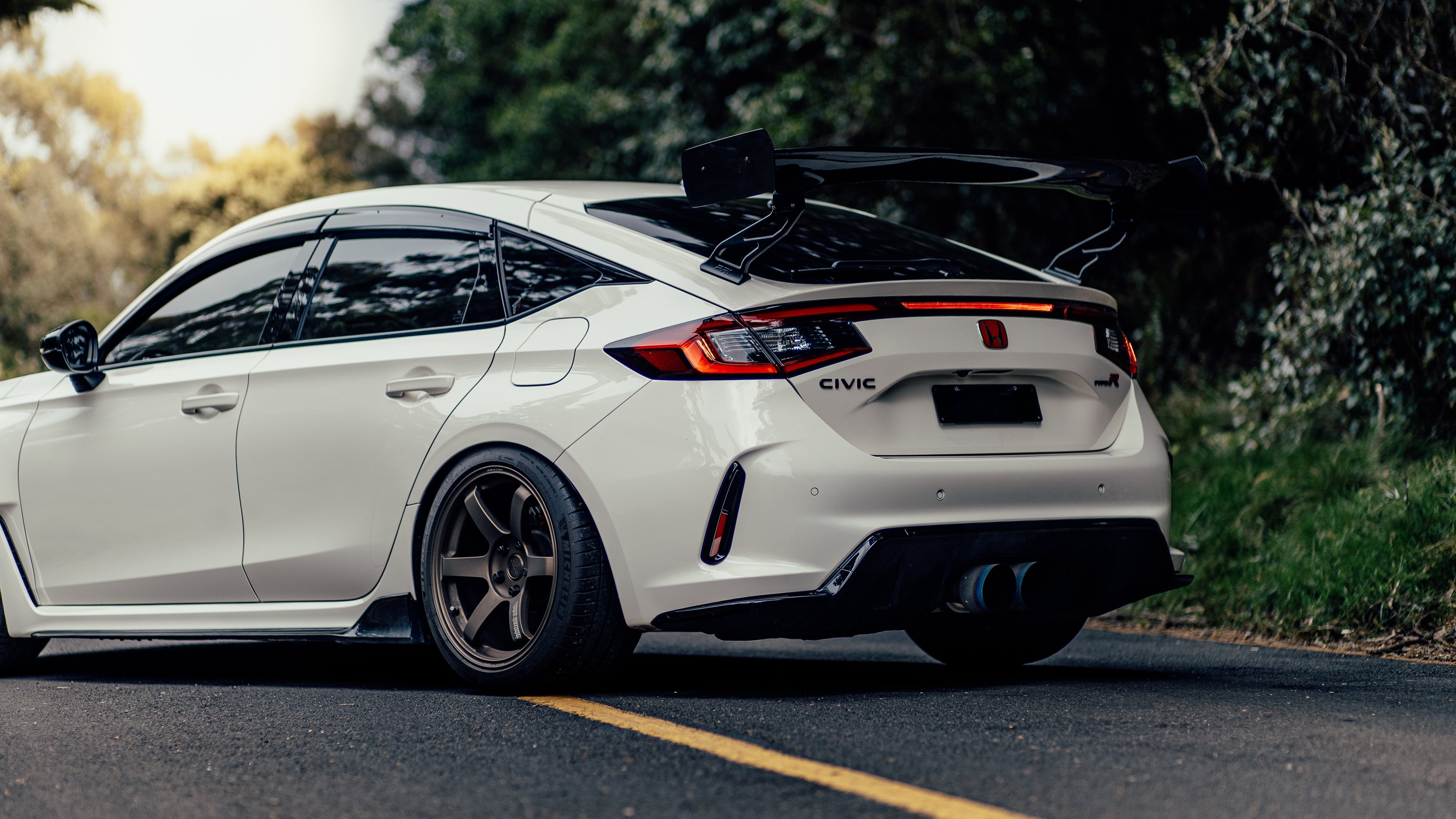 PRL Motorsports Wing Risers - Honda Civic FL5 Type R