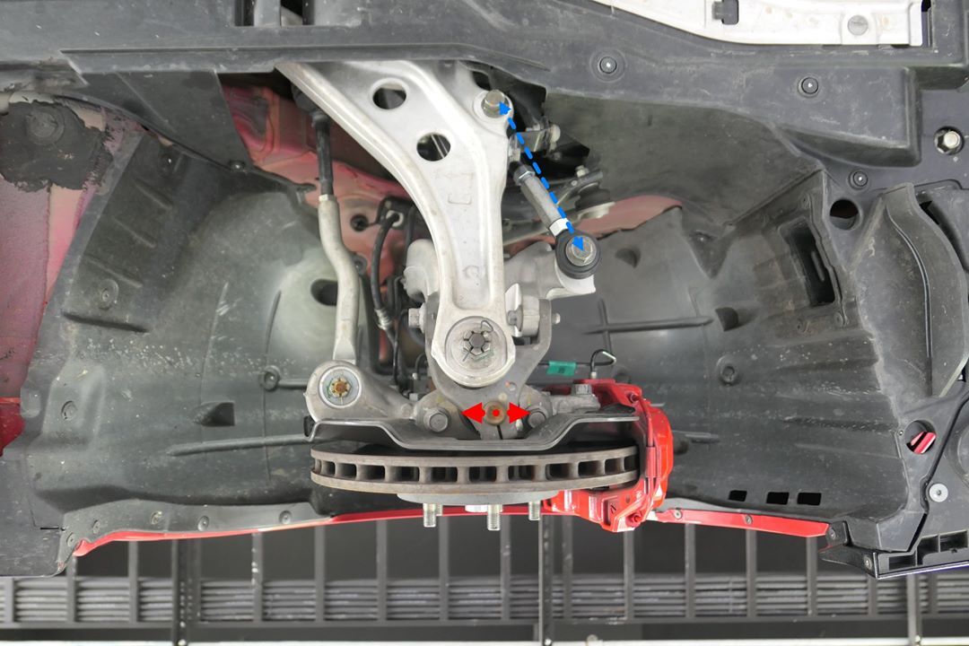Hardrace Front Lower Adjustable Stopper